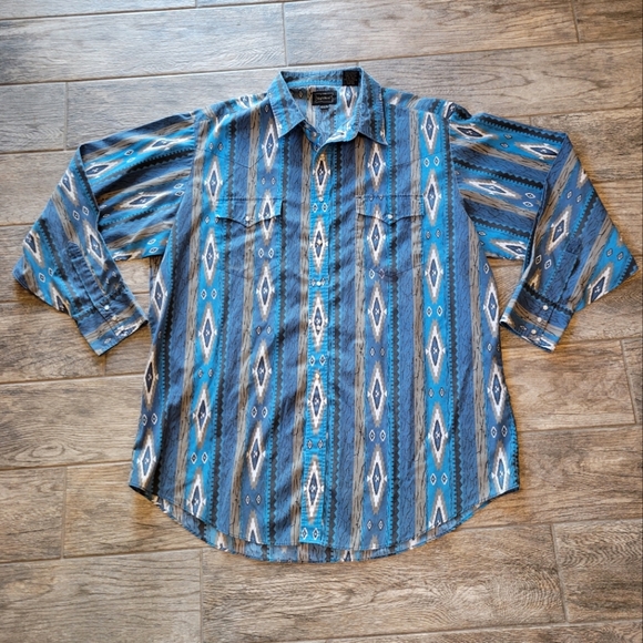 High Noon Other - Mens Vintage Western Pearlsnap Shirt